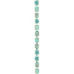 [Sorrelli] Octavia Tennis Bracelet Aqua Aurora Borealis - The Pink Pineapple 850