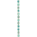 [Sorrelli] Octavia Tennis Bracelet Aqua Aurora Borealis - The Pink Pineapple 850