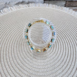 [Sorrelli] Octavia Tennis Bracelet Aqua Aurora Borealis - The Pink Pineapple 850