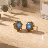 [Sorrelli] Odessa Stud Earrings - Labradorite - The Pink Pineapple 850
