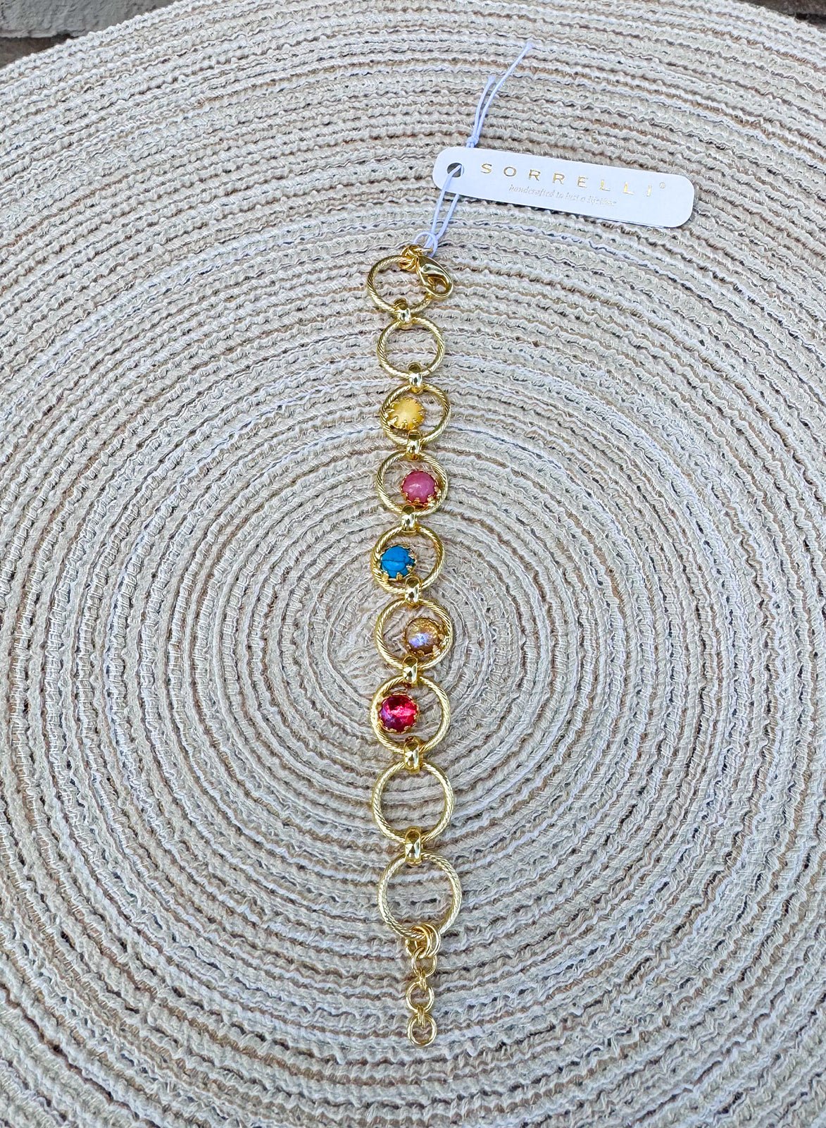 [Sorrelli] Odessa Tennis Bracelet – Vibrant - The Pink Pineapple 850