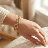 [Sorrelli] Odessa Tennis Bracelet – Vibrant - The Pink Pineapple 850