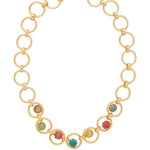 [Sorrelli] Odessa Tennis Necklace – Vibrant - The Pink Pineapple 850