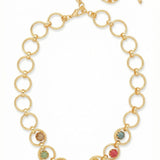 [Sorrelli] Odessa Tennis Necklace – Vibrant - The Pink Pineapple 850