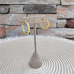 [Sorrelli] Olive Hoop Earrings - The Pink Pineapple 850