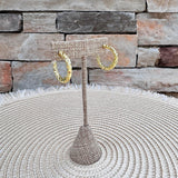 [Sorrelli] Olive Hoop Earrings - The Pink Pineapple 850