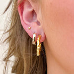 [Sorrelli] Olive Hoop Earrings - The Pink Pineapple 850
