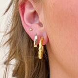 [Sorrelli] Olive Hoop Earrings - The Pink Pineapple 850