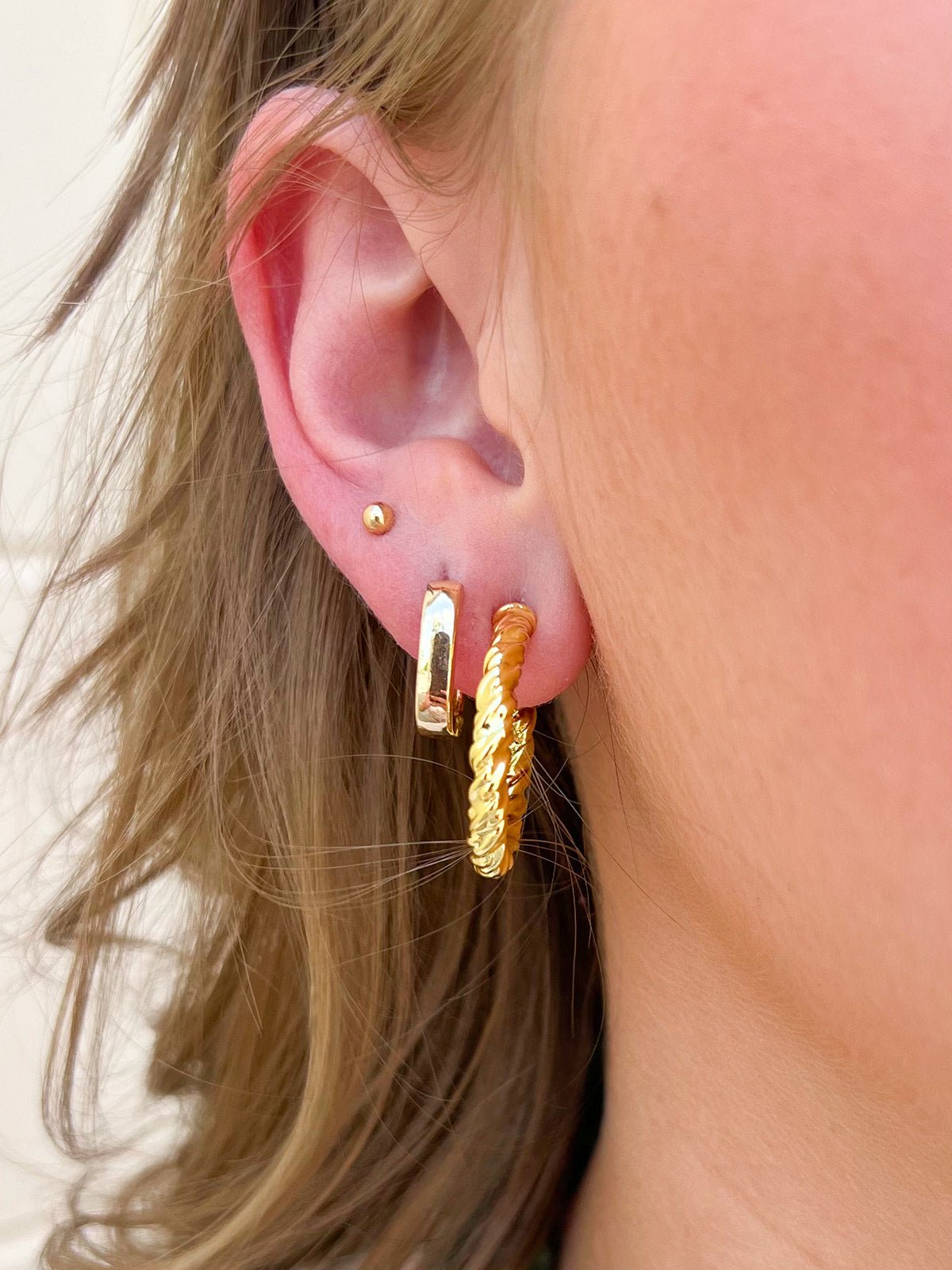 [Sorrelli] Olive Hoop Earrings - The Pink Pineapple 850