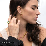 [Sorrelli] Olive Hoop Earrings - The Pink Pineapple 850