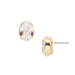 [Sorrelli] Oval Cut Stud Earrings - The Pink Pineapple 850