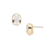 [Sorrelli] Oval Cut Stud Earrings - The Pink Pineapple 850