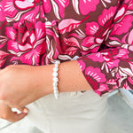 Sorrelli Pearl Stretch Bracelet - The Pink Pineapple 850