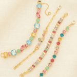 [Sorrelli] Sienna Tennis Bracelet - The Pink Pineapple 850