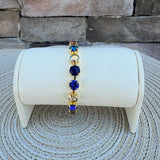 [Sorrelli] Sienna Tennis Bracelet - Blue Multi - The Pink Pineapple 850