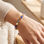 [Sorrelli] Sienna Tennis Bracelet - Blue Multi - The Pink Pineapple 850