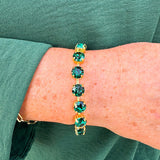 [Sorrelli] Sienna Tennis Bracelet Emerald - The Pink Pineapple 850