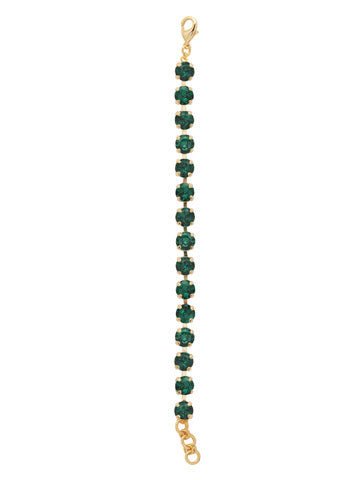 [Sorrelli] Sienna Tennis Bracelet Emerald - The Pink Pineapple 850