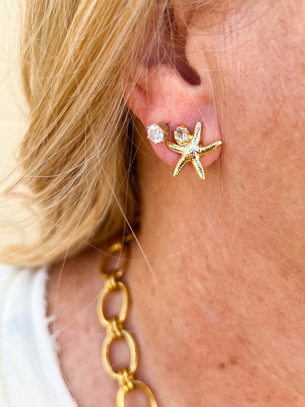 [Sorrelli] Starfish Stud Earrings - The Pink Pineapple 850