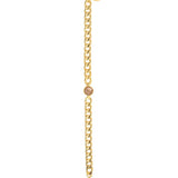 [Sorrelli] Studio Single Crystal Tennis Bracelet - Beige - The Pink Pineapple 850