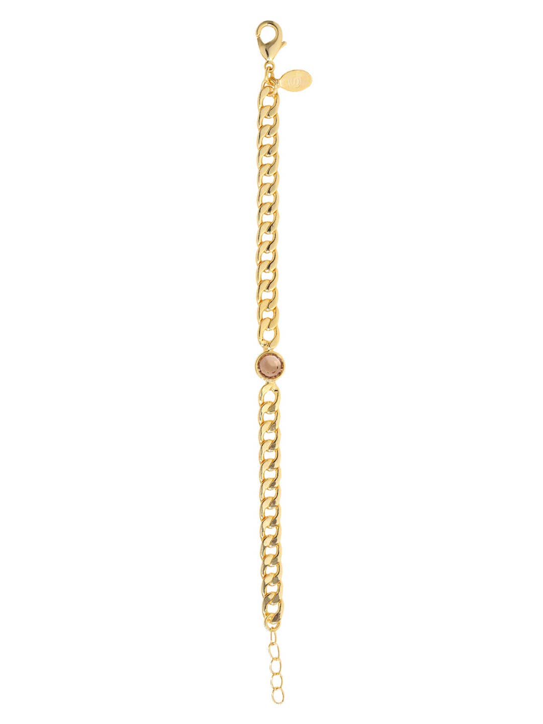 [Sorrelli] Studio Single Crystal Tennis Bracelet - Beige - The Pink Pineapple 850