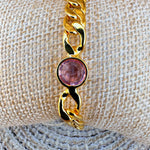 [Sorrelli] Studio Single Crystal Tennis Bracelet - Pink - The Pink Pineapple 850
