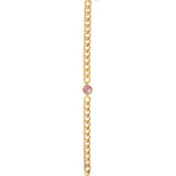 [Sorrelli] Studio Single Crystal Tennis Bracelet - Pink - The Pink Pineapple 850