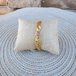 [Sorrelli] Studio Single Crystal Tennis Bracelet - Pink - The Pink Pineapple 850