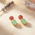 [Sorrelli] Zelie Dangle Earrings – Vibrant - The Pink Pineapple 850