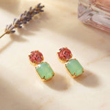 [Sorrelli] Zelie Dangle Earrings – Vibrant - The Pink Pineapple 850