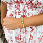 Sorrelli Zola Gold Stretch Bracelet - The Pink Pineapple 850