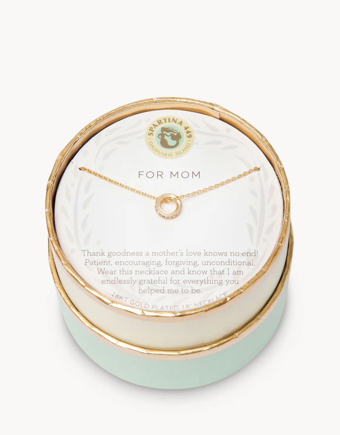 [Sparlina] Sea La Vie Mom Ring Necklace - The Pink Pineapple 850