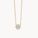 [Spartina] Sea La Vie Blessed Crystal Clover Necklace - The Pink Pineapple 850