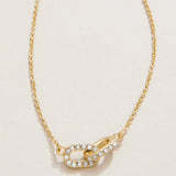 [Spartina] Sea La Vie Forever Friends Links Necklace - The Pink Pineapple 850