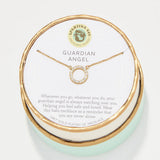 [Spartina] Sea La Vie Guardian Angel Halo Necklace - The Pink Pineapple 850