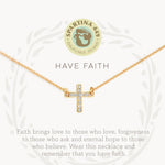 [Spartina] Sea La Vie Have Faith Necklace - The Pink Pineapple 850