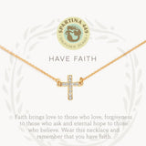 [Spartina] Sea La Vie Have Faith Necklace - The Pink Pineapple 850