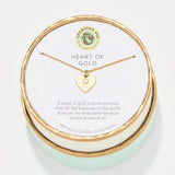 [Spartina] Sea La Vie Heart of Gold Necklace - The Pink Pineapple 850