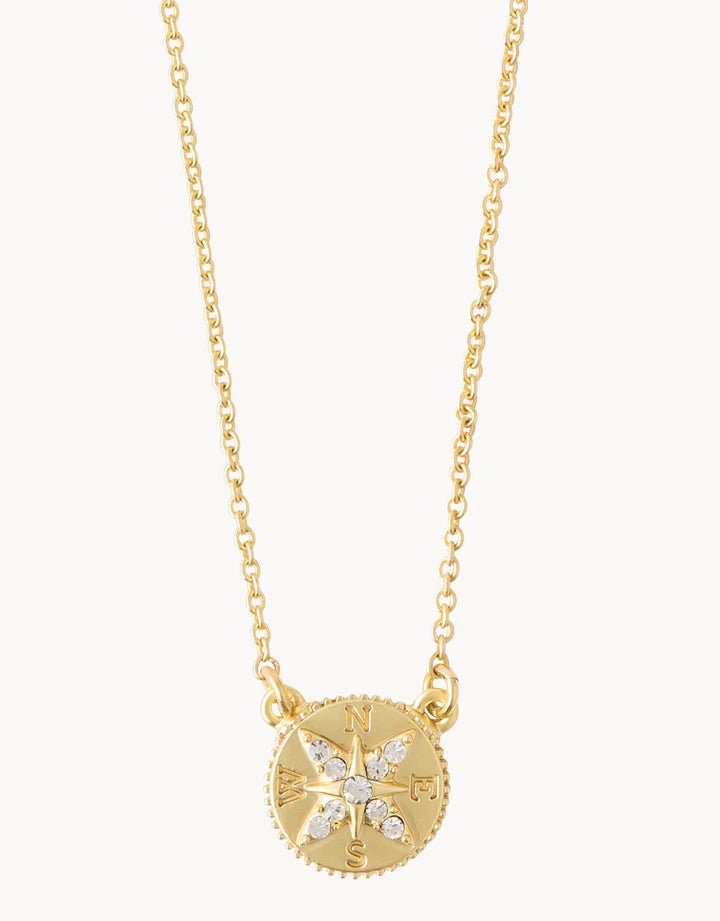 [Spartina] Sea La Vie Necklace Adventure/Compass - The Pink Pineapple 850
