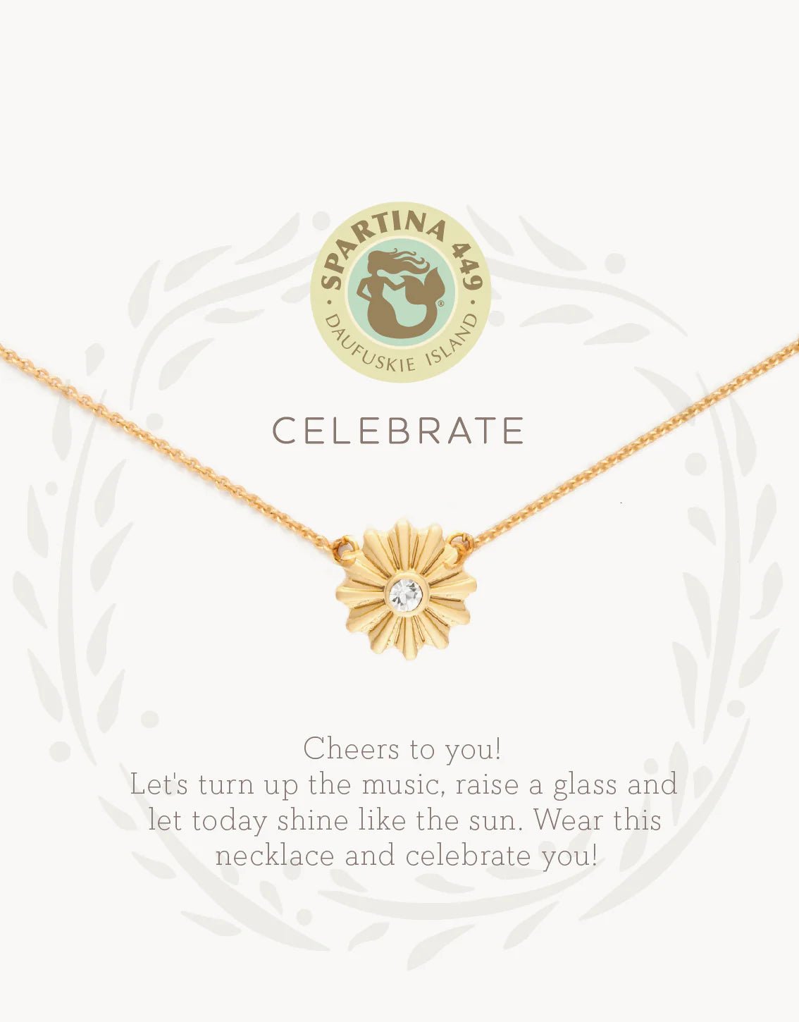 [Spartina] Sea La Vie Necklace – Celebrate Sunburst - The Pink Pineapple 850
