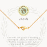[Spartina] Sea La Vie Necklace – Listen Shell - The Pink Pineapple 850