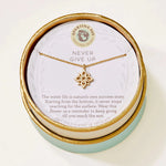 [Spartina] Sea La Vie Necklace – Never Give Up (Lotus) - The Pink Pineapple 850