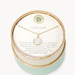 [Spartina] Sea La Vie Necklace Pearl Survivor/Coin - The Pink Pineapple 850