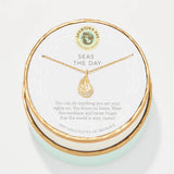 [Spartina] Sea La Vie Necklace – Seas the Day (Oyster) - The Pink Pineapple 850