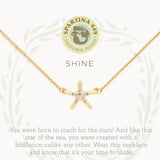 [Spartina] Sea La Vie Necklace – Shine Starfish - The Pink Pineapple 850