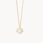 [Spartina] Sea La Vie Necklace To The Moon & Back Reversible - The Pink Pineapple 850