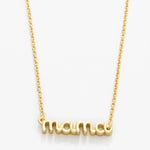 [Spartina] Sea La Vie Thanks Mama Script Necklace - The Pink Pineapple 850