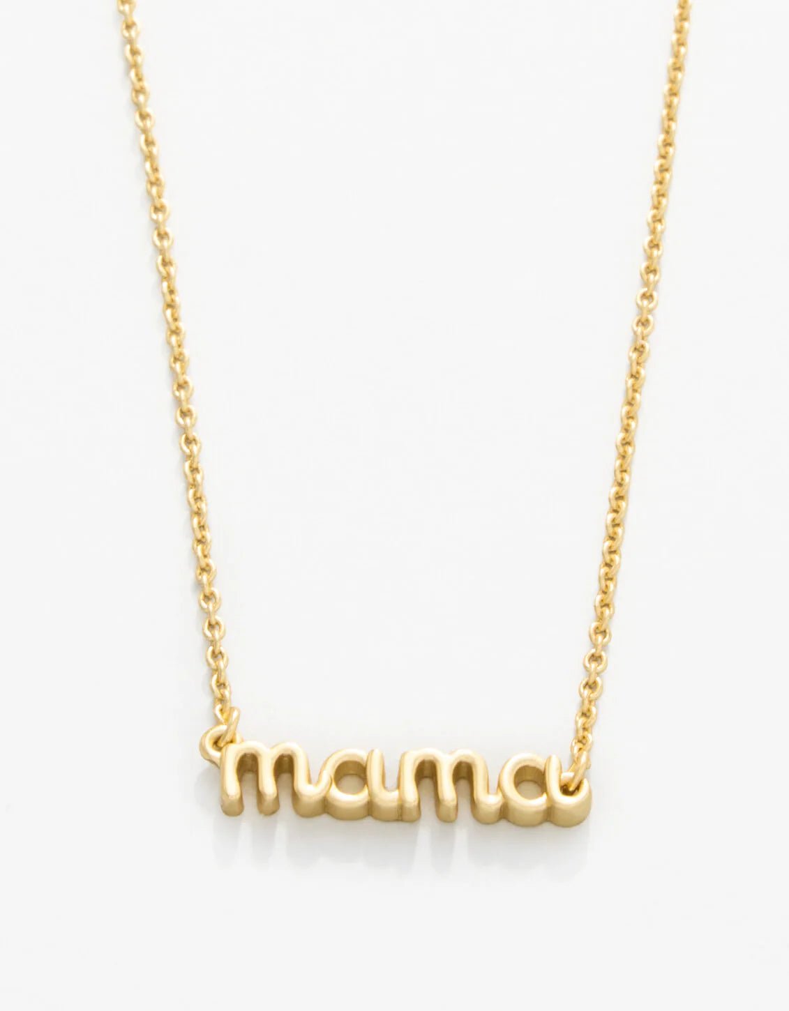 [Spartina] Sea La Vie Thanks Mama Script Necklace - The Pink Pineapple 850