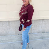 Spear It Sweater - RESTOCK 3 - The Pink Pineapple 850