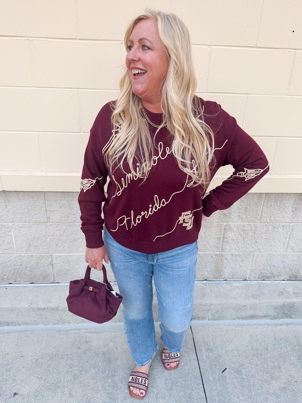 Spear It Sweater - RESTOCK 3 - The Pink Pineapple 850